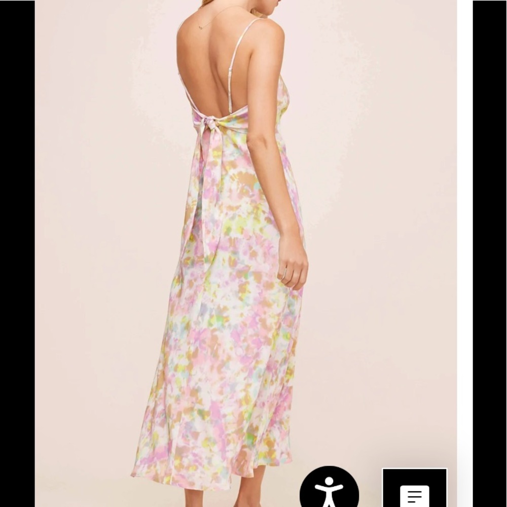 ASTR: CHARISMA TIE DYE MIDI DRESS - Picture 4 of 8